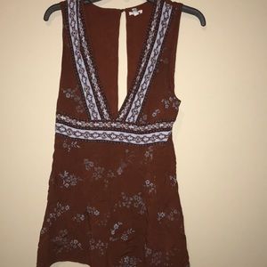 Pattern romper from Urban Outfitters.